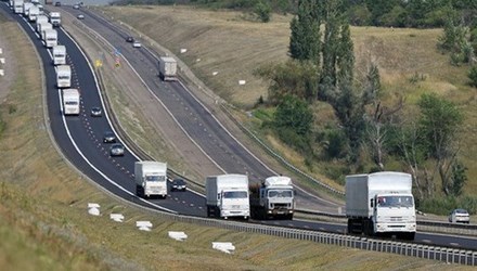 Asistencia humanitaria rusa sin llegar aún a región necesitada en Ucrania